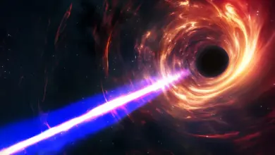 Descoberta revela buraco negro emitindo energia em galáxia anã
