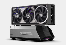 ASUS ROG XG Station 3 transforma laptop em produto futurista