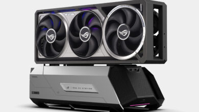 ASUS ROG XG Station 3 transforma laptop em produto futurista
