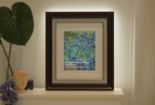 AuraFrame une arte de galeria ao design moderno de áudio