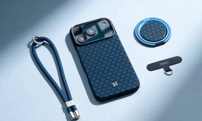 Capacete do iPhone 17 Pro: design à prova de balas