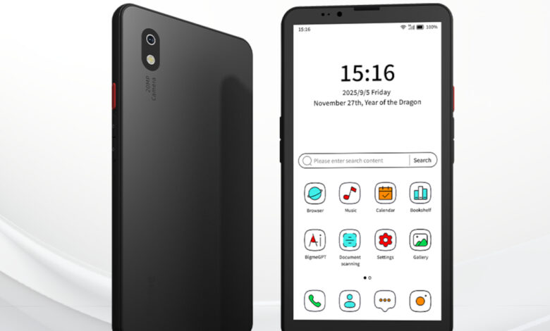 Bigme lança Hibreak Pro Color contra smartphones distrativos