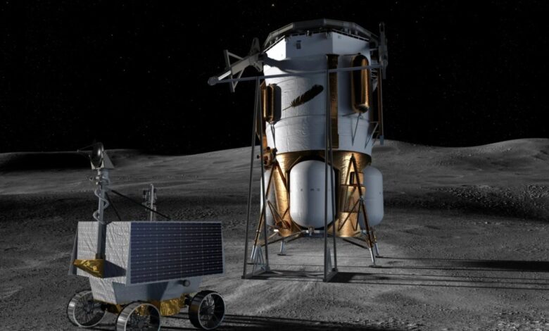 Blue Origin fecha acordo com NASA para levar rover ao polo lunar