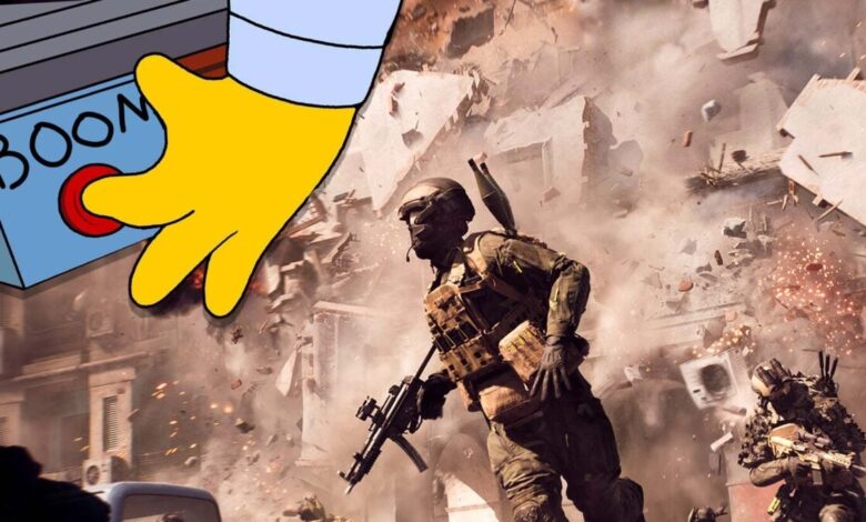 Battlefield 6 traz botão divertido que explode o mapa