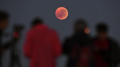 NASA observa total de lua cheia em eclipse lunar global