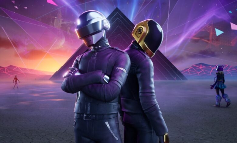 Fortnite revela evento com Daft Punk, sem reunião esperada
