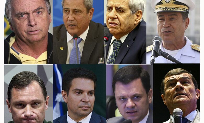 STF anuncia penas de Bolsonaro e mais sete condenados