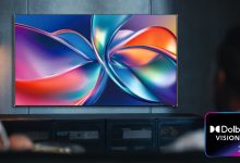 Hisense lança TV Mini-LED com Dolby Vision 2 e design inovador