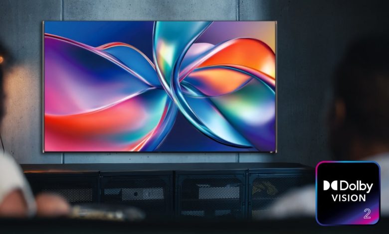 Hisense lança TV Mini-LED com Dolby Vision 2 e design inovador