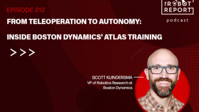 Atlas da Boston Dynamics aprende a treinar robôs humanoides