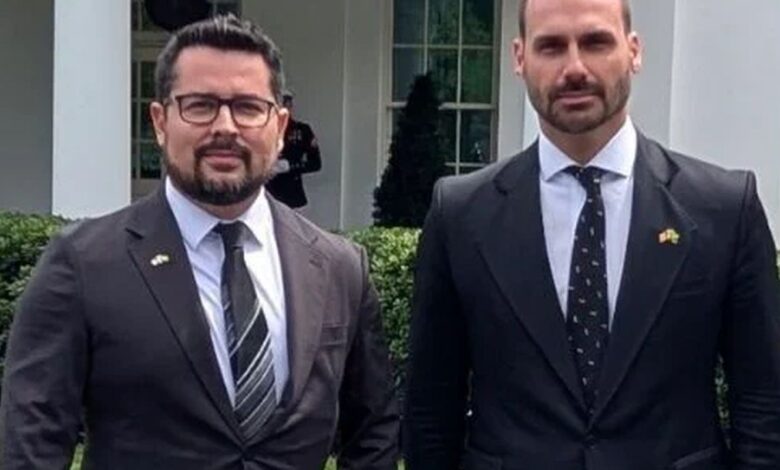 PGR denuncia Eduardo Bolsonaro e Paulo Figueiredo por coação