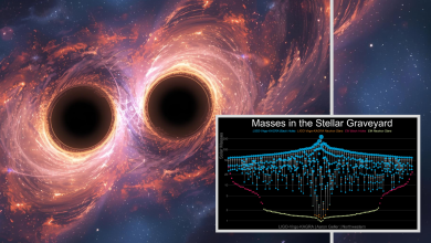 NASA revela fusões de estrelas em 'cemitério estelar'