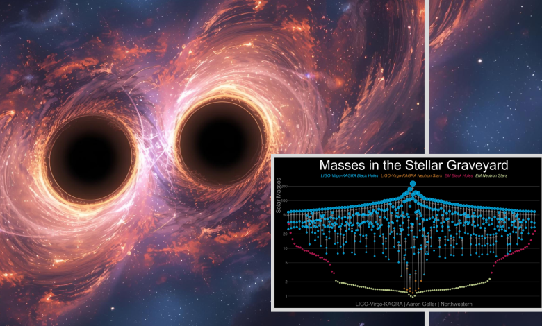 NASA revela fusões de estrelas em 'cemitério estelar'