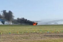 Drones colidem em ensaio de show aéreo na China