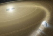 Hubble observa estrela moribunda devorando mundo similar a Plutão