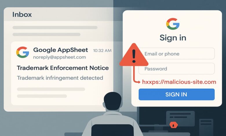 Google alerta para ataque de phishing com falsas notificações
