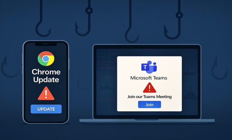 Hackers disfarçam malware como atualizações do Chrome
