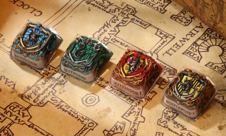 Harry Potter lança keycaps de R$ 45 para design temático
