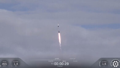 SpaceX lança 24 satélites Starlink para órbita da Terra