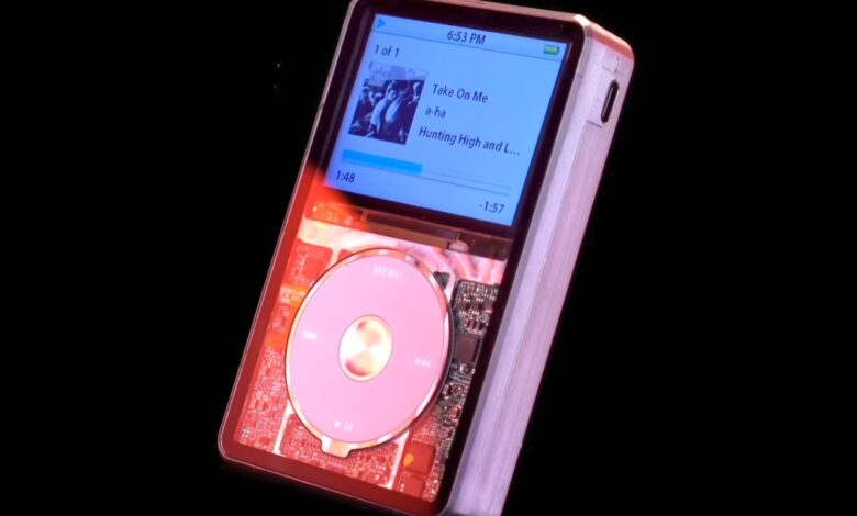 Mod kit transforma iPod com USB-C e recursos inovadores