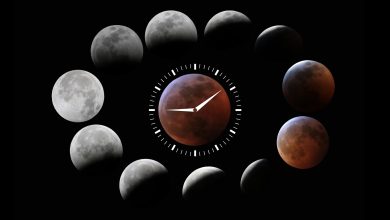 NASA observa eclipse lunar total em 7-8 de setembro