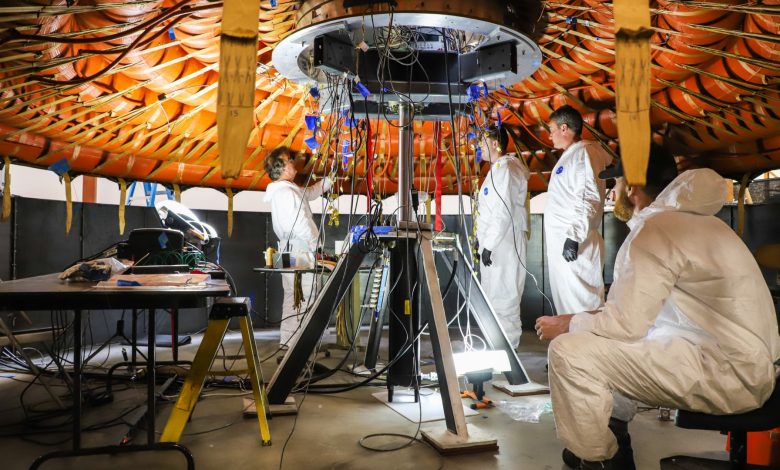 Space Force testa material em foguete para pouso em Marte