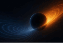 NASA detecta ondas gravitacionais de buraco negro bebê