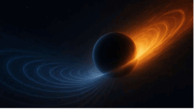 NASA detecta ondas gravitacionais de buraco negro bebê