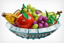 LEGO apresenta cesto de frutas com 1.257 peças de design