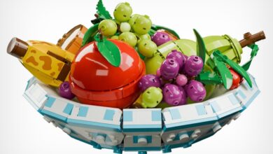 LEGO apresenta cesto de frutas com 1.257 peças de design