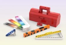 Projeto de LEGO cria caixa de ferramentas funcional com design