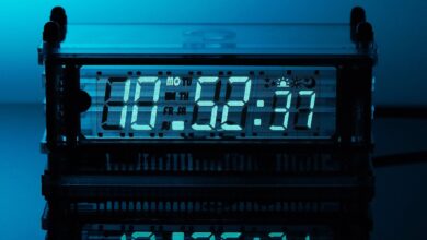Nixie Tube une charme clássico e tecnologia em design de produtos