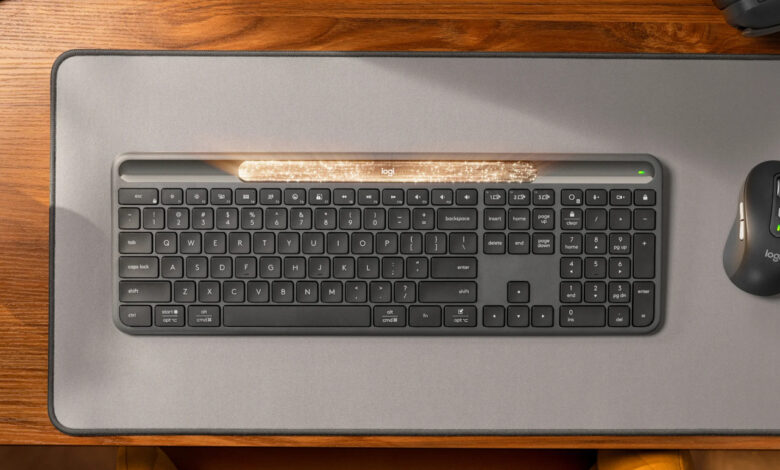 Logitech lança teclado solar que funciona com qualquer luz