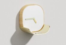 Lotus Clock propõe design minimalista e funcional