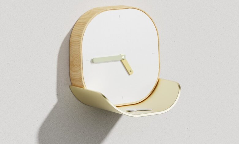 Lotus Clock propõe design minimalista e funcional