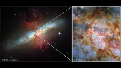 Hubble revela núcleo da Cigar Galaxy em nova pesquisa