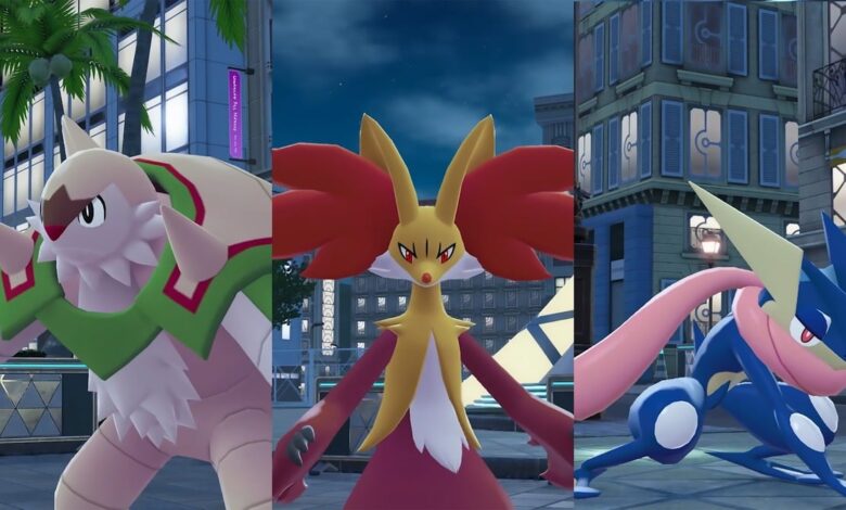 Pokemon Legends Z-A introduz Mega Evoluções dos iniciais Kalos