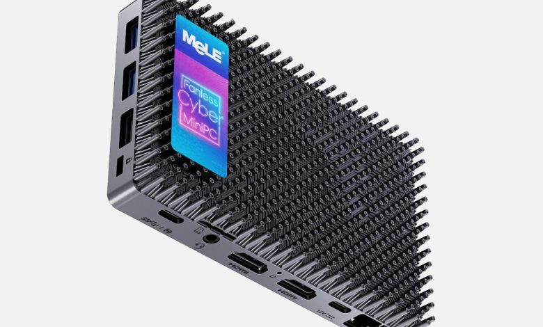 MeLe apresenta mini PC fanless com design inovador de dissipação