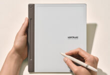Montblanc transforma cadernos e-papel com design de luxo