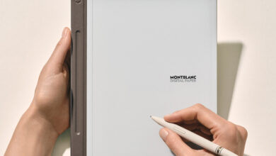 Montblanc transforma cadernos e-papel com design de luxo