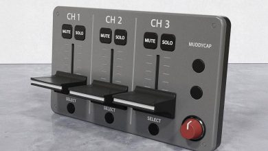 Designer transforma fader em mobiliário musical de 3 lugares