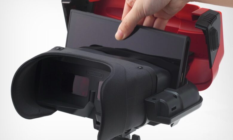 Nintendo transforma Switch 2 em headset VR com design acessível