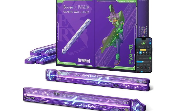 Govee lança luz de parede Evangelion a preço imperdível