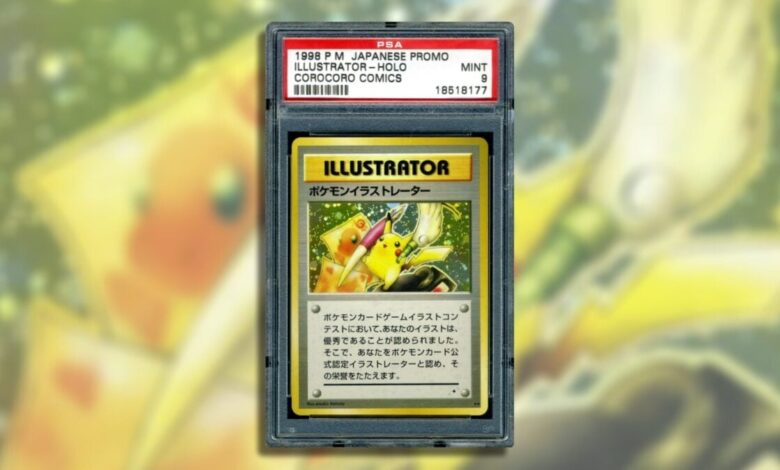 Pokémon ultrapassa $4 milhões com carta rara vendida