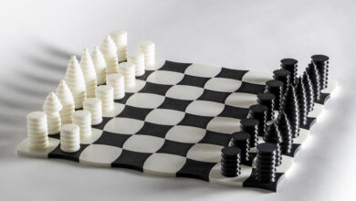 Chess Set Concept une design moderno e acessibilidade