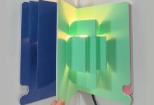 Pop-up Corner Lamp traz design minimalista para iluminação