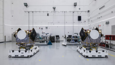 NASA realiza lançamento de satélites em foguete New Glenn