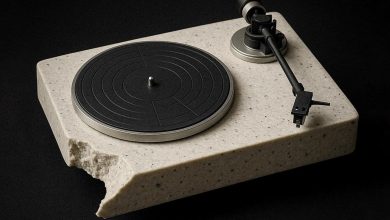 Ron Arad revive design de turntable com plástico reciclado