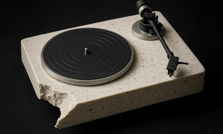 Ron Arad revive design de turntable com plástico reciclado