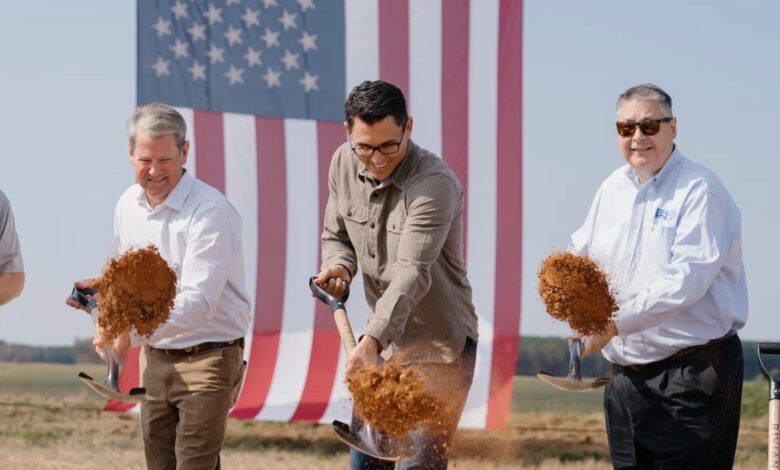 Rivian inicia construção de fábrica de veículos elétricos na Geórgia